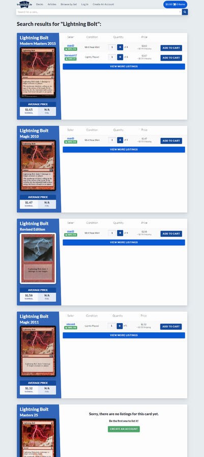 Transmute.io Search Results